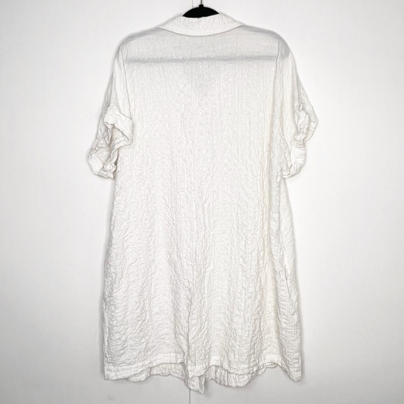Abercrombie & Fitch Crinkle Button up Dress - Picture 3 of 6